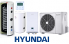 Zestaw Pompa ciepła: HYUNDAI Split 6kW+ zasobnik buforowy SL 130L + zasobnik ciepłej wody SOLITANK 245L z wężownicą 3,83m2